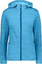 Cmp Outdoorvest Fix Hood Dames Polyester Blauw Maat 38