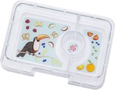 Yumbox MiniSnack tray Toucan