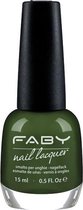 Faby Nagellak Mint Bubbles Dames 15 Ml Vegan Groen