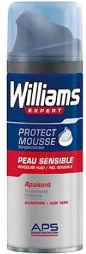 Williams Shave Foam Sensitive Spray - 200 ml - Mousse à raser | bol.com