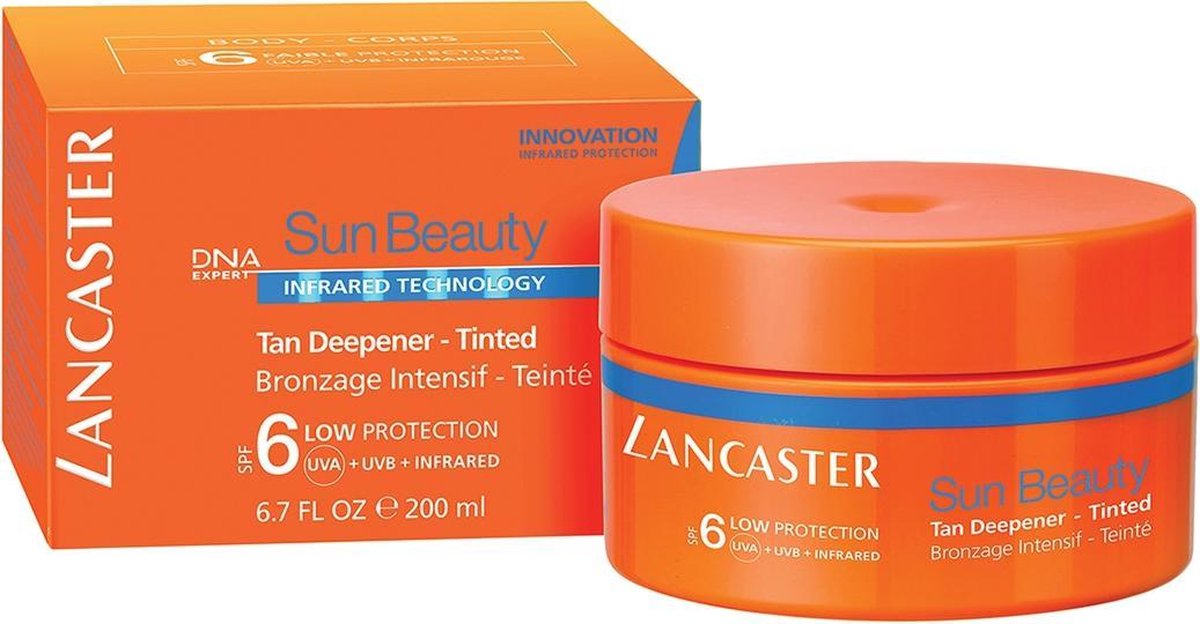 bellen Slang circulatie Lancaster Sun Beauty Tan Deepener SPF 6 - Zonnebrand - 200 ml | bol.com
