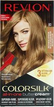 Revlon Luxurious Colorsilk Buttercream Hair Color 126.8ml - 80/73N Medium Natural Blonde