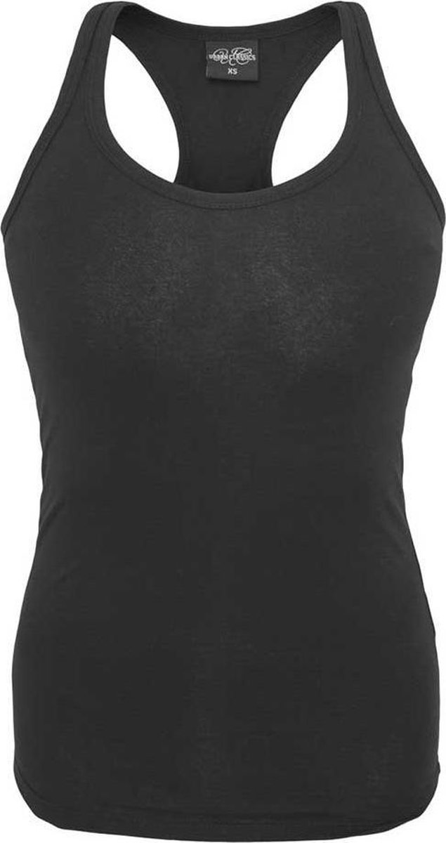 Urban Classics Jersey Dames Top – S Zwart