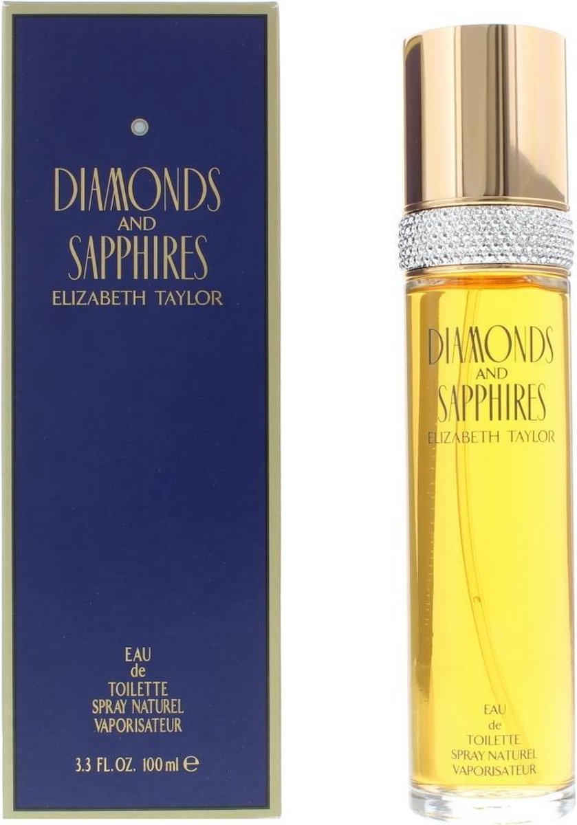 Elizabeth Taylor Eau De Toilette Diamonds & Sapphires 100 ml - Voor Vrouwen