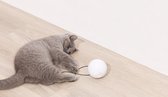 Elektronische speelbal voor uw kat / hond - TB10 - 360° rotatie - wit