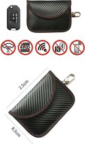 Autosleutel RFID antidiefstal | Keyless entry Beschermhoes | Antidiefstal | Carbon - Horizontaal 2024 Model