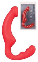 Kinky Pleasure - Purfect - Sillicone - Prostaat Stimmulator - Rood - 17cm - Flexible