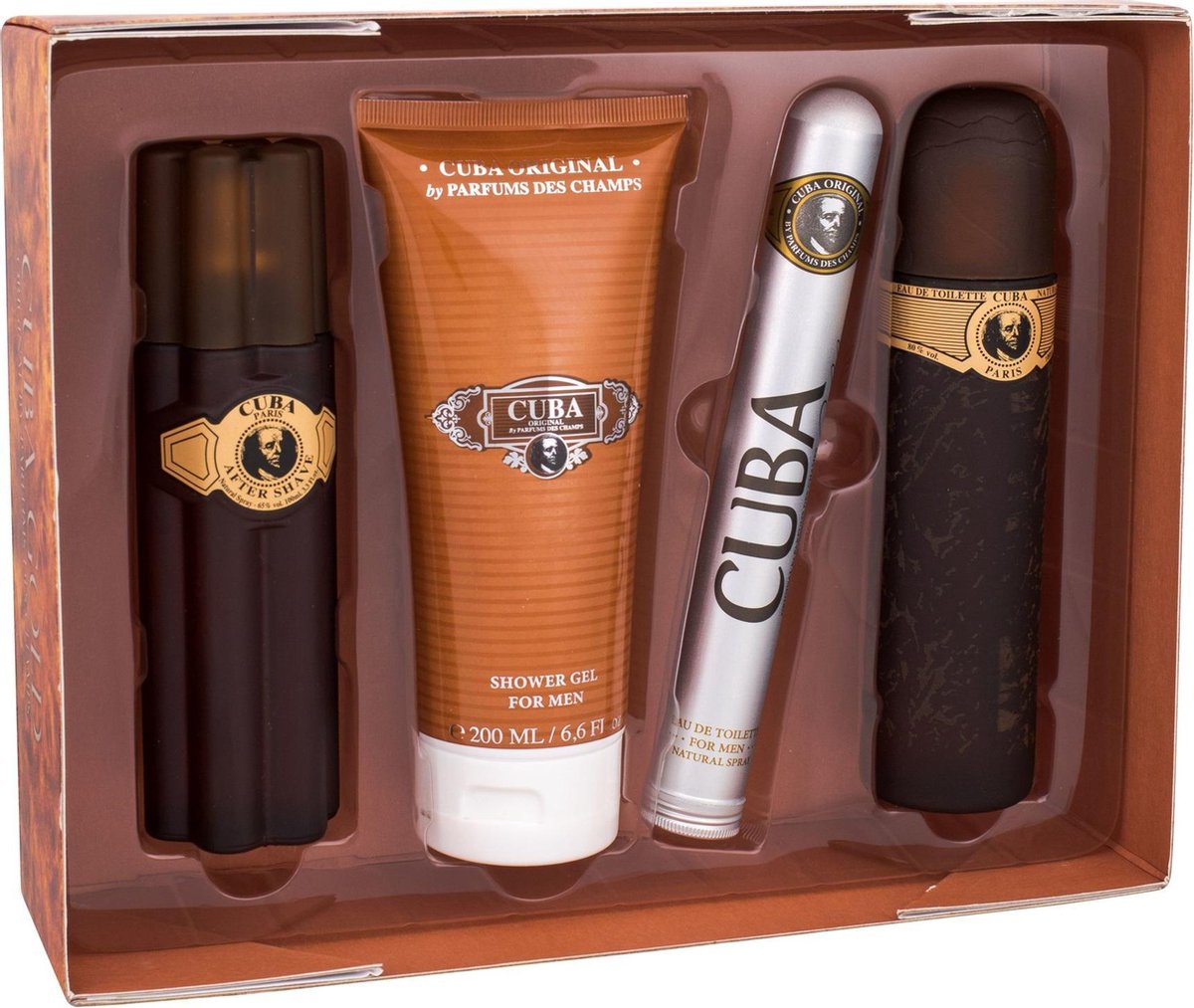Goedkoopste SET Cuba Paris EDT 100ml EDT 35ml SHOWER GEL 200ml AS 100ml - Eau De Toilette - 100ML