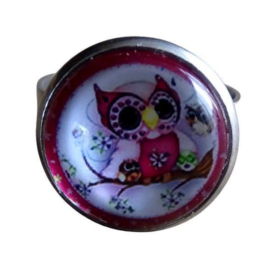2 Love it Owl Maman - Ring - Enfants - Taille ajustable