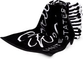 Gorilla Wear Fitness Handdoek - Zwart/Wit