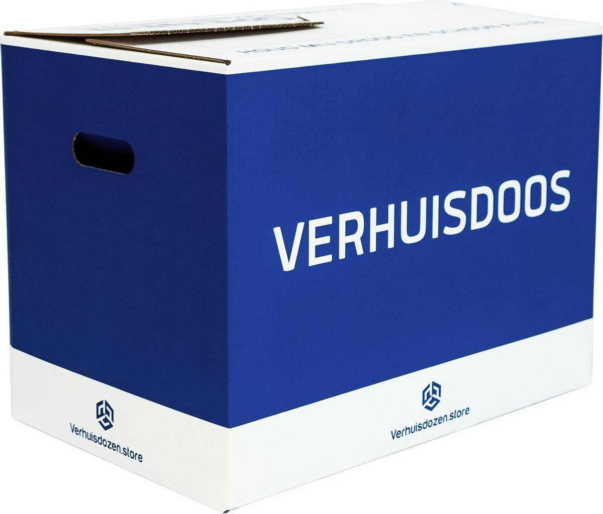 Verhuisdozen Professioneel - 10 stuks - 52 Liter - Extra stevig - Automatisch opzetbaar - 75 kg laadvermogen - Opbergbox - Direct gebruiksklaar - Verhuisdozen.store