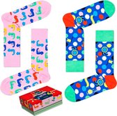 Happy Socks Moederdag Giftbox 2P - Maat 36-40