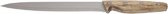 Cosy en Trendy Skarpt - Vleesmes - 21,5cm - Hout-Inox - (set van 6) en Yourkitchen E-kookboek