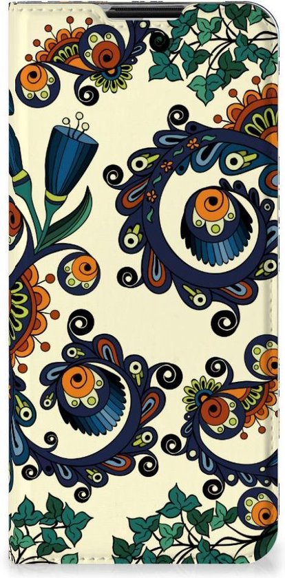 Étui OnePlus Nord N100 Bookcase Baroque Fleur