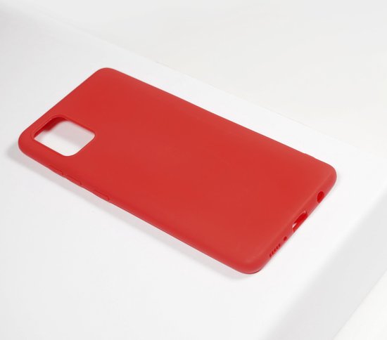 Coque Samsung Galaxy A51 BMAX / coque de téléphone mince et de protection / coque de protection / coque de protection / BMAX de téléphone / coque rigide / protection de téléphone - rouge
