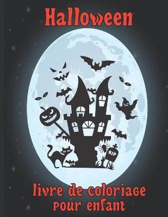 Halloween livre de coloriage pour enfant Le grand livre de pages a