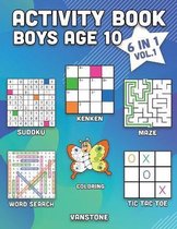 Activity Book Boys Age 10