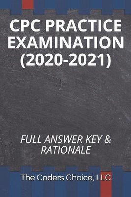 Cpc Practice Examination (2020-2021) | 9798676849498 | The Coders ...