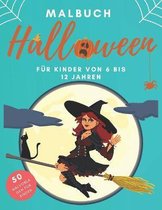 malbuch halloween fur Kinder von 6 bis 12 Jahren