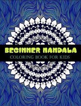 Beginner Mandala coloring book for kids