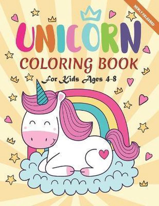 Unicorn Coloring Book For Kids Ages 48, Signature Design Home