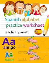 spanish alphabet practice worksheet english spanish