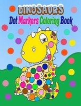 Dinosaurs dot markers coloring book