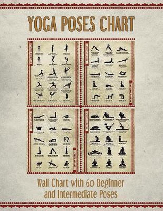 Yoga Poses Chart | 9781773801001 | Livres | bol.com