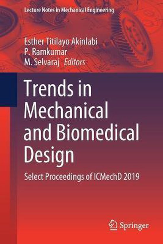 Trends in Mechanical and Biomedical Design - cover