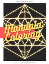 Mandala Coloring Adult Coloring Book Cupcake Sprinkles Designs