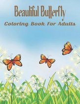 Beautiful Butterfly Coloring Book For Adults