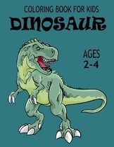 Dinosaur Coloring Books for Kids Ages 2-4