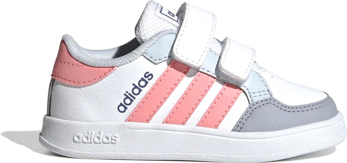 adidas Sneakers - Maat 26 - Unisex - Wit/ Roze | bol.com