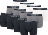 Puma Premium Sueded Onderbroek - Mannen - wit/grijs/zwart