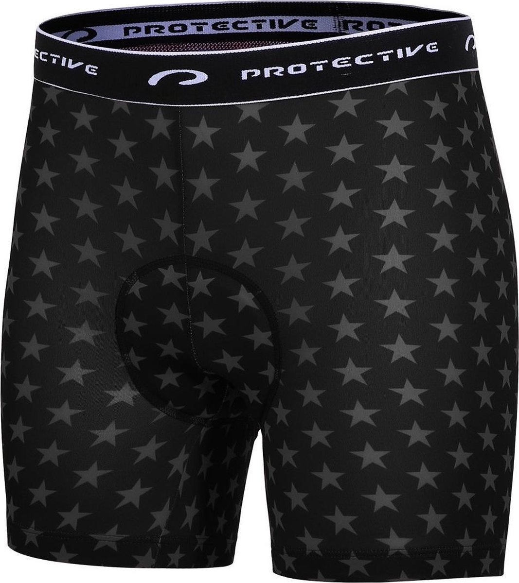 Protective Fietsonderbroek P-sweet Jane Dames Polyester Zwart Mt 36