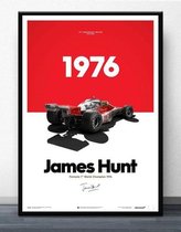 F1 Poster 1976 - 10x15cm Canvas - Multi-color