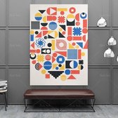 Limited Edition Bauhaus Poster - 30x40cm Canvas - Multi-color