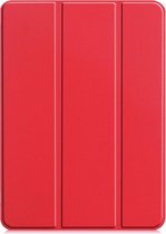 Shop4 - iPad Pro 11 (2021) Hoes - Smart Book Case Rood