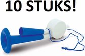 Voordeeldeal! feest toeter 10 stuks. 23,5 cm lang.