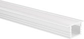 LED strip profiel Matera wit hoog 5m (2 x 2,5m) incl. melkwitte afdekkap