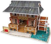 3D Puzzel - Complete Set - 53 Onderdelen - Chinees Wokrestaurant