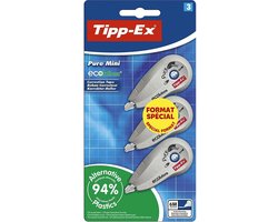 Tipp Ex Correctieroller Pure Mini Eco 3 stuks