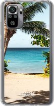 6F hoesje - geschikt voor Xiaomi Redmi Note 10S -  Transparant TPU Case - Coconut View #ffffff