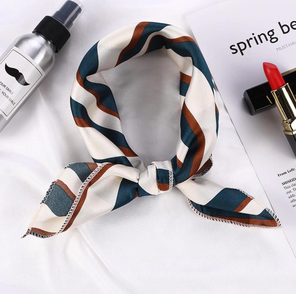 Hiden | Dames sjaal - Fashion - Casual Wear - Nek sjaaltje - Haarband | Striped