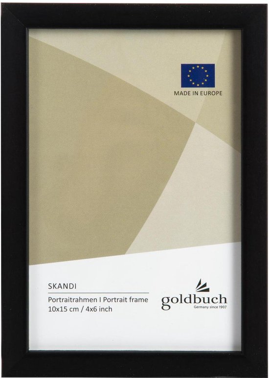 GOLDBUCH GOL-900892 Fotolijst SKANDI Zwart voor 10x15 cm