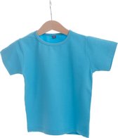 BeeLittle - T-shirt korte mouw - Blauw - maat 116