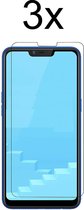 Realme C1 Screenprotector - Beschermglas Realme C1 Screen Protector Glas - 3 stuks