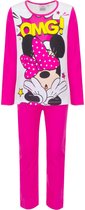 Disney Minnie Mouse pyjama - katoen - roze - maat 122/128 (8 jaar)