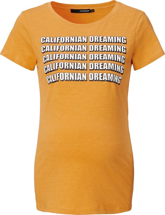 Supermom T-shirt Californian Dreaming Zwangerschap - Maat M