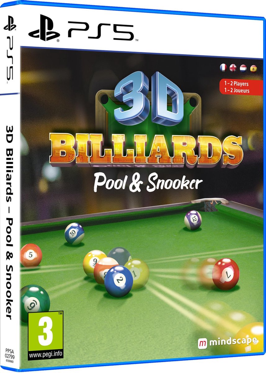 3D Billiards: Pool & Snooker | Jeux | bol.com
